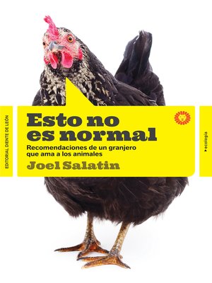 cover image of Esto no es normal